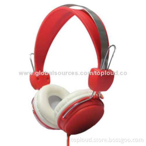 Call Center Headphones, with Microphone, Fashionable Type, Single Line
